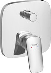 Bateria wannowa zgodna z normą EN 1717, podtynkowa do iBox universal Logis chrom