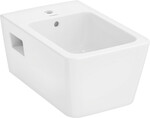 Bidet wiszący 540 z otworem na baterię, z przelewem EluPura Original Q biały