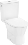 Kompakt WC 640, odpływ poziomy, przyłącze z boku, AquaChannel Flush, HygieneEffect, z deską WC, SoftClose, QuickRelease EluPura Original S biały