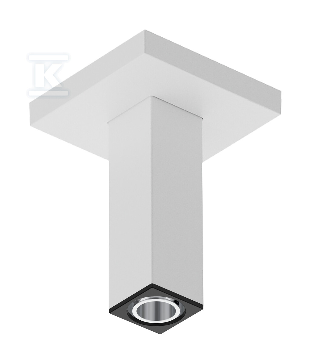 Przyłącze sufitowe E 10 cm biały Matowy - 24338700
