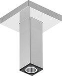 Przyłącze sufitowe E 10 cm chrom