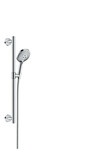 Zestaw prysznicowy 120 3 strumieniowy z drążkiem 65 cm Raindance Select S chrom