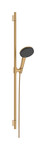 Zestaw prysznicowy 125 3 strumieniowy EcoSmart z drążkiem Unica S Puro 90 cm Raindance Alive Select S brąz Szczotkowany