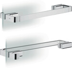 Uchwyt drzwi prysznicowych Universal Softsquare 444 mm, chrom