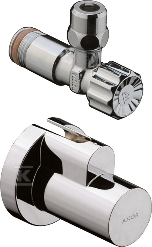 Zawór kątowy z osłoną G 3/8 Chrom - 51307000