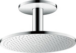 Głowica prysznicowa ShowerSolutions 300 1 strumieniowa z przyłączem sufitowym, chrom