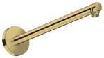 Ramię prysznicowe ShowerSolutions 390 mm, złoty polerowany