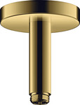 Przyłącze sufitowe ShowerSolutions 100 mm, złoty polerowany