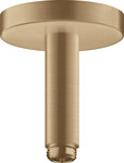 Przyłącze sufitowe ShowerSolutions 100 mm, brąz szczotkowany