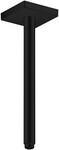 Przyłącze sufitowe ShowerSolutions 300 mm kwadratowe czarny matowy