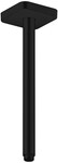 Przyłącze sufitowe ShowerSolutions Softsquare 300 mm, czarny matowy
