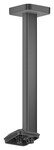 Przyłącze sufitowe ShowerSphere 300 mm do głowicy prysznicowej 2-jet, czarny chrom szczotkowany