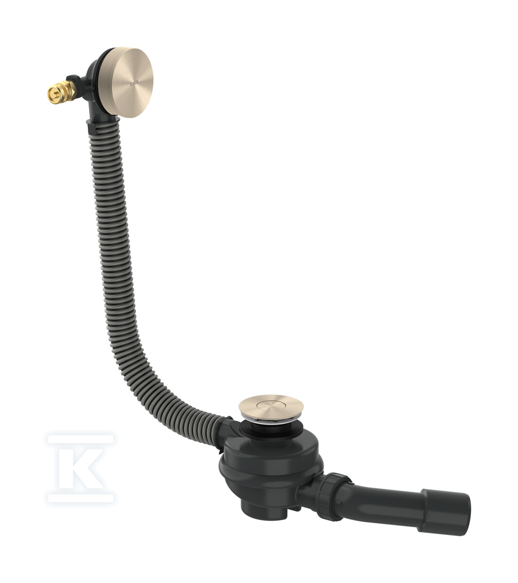 Syfon wannowy z przelewem Flexaplus, - 42541820