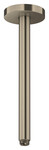Przyłącze sufitowe ShowerSolutions 300 mm, nikiel szczotkowany
