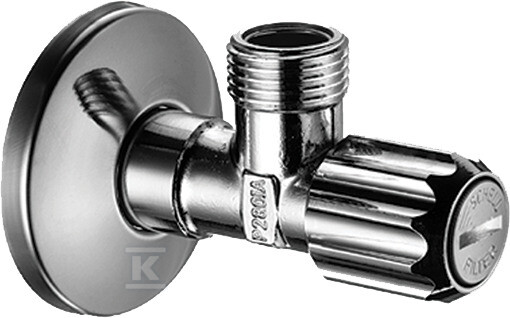 Zawór kątowy z mikrofiltrem G 3/8 chrom - 51308000