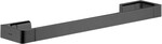 Uchwyt do drzwi prysznicowych Universal Softsquare 444 mm, czarny chrom szczotkowany