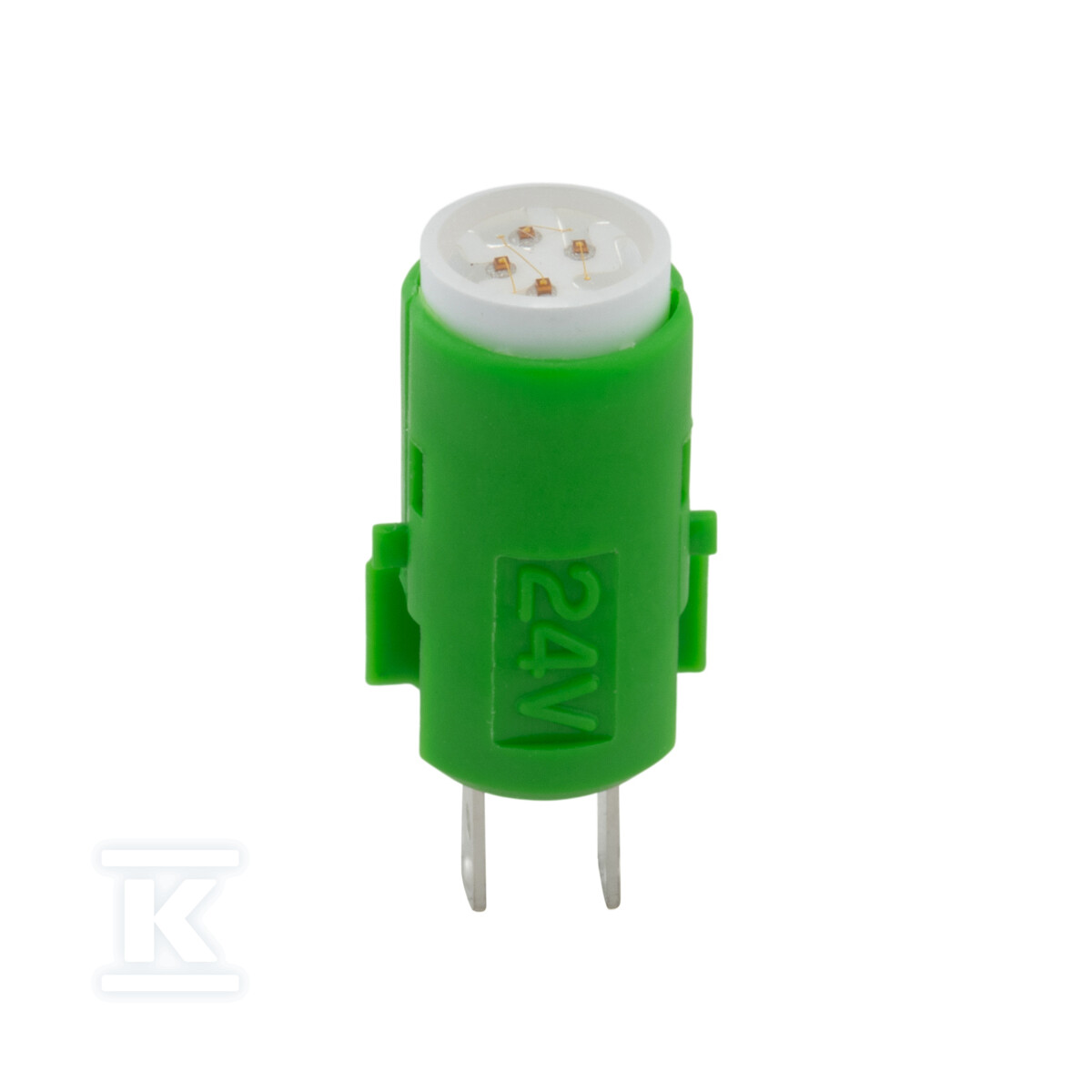 Dioda LED,24 VDC,zielony - A16-24DG