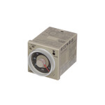 Programator czasowy wkładany,11-pin,1/16 DIN (48x48 mm),wielofunkcyjny,zakres 0,05 s - 300 h,wyjście DPDT,5 A