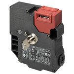 Wyłącznik drzwi bezpieczeństwa z kluczem przesuwnym Guard Lock,M20,2NC/1NO + 2NC/1NO,plastikowy,blokada mechaniczna,cewka 24 VDC,wskaźnik LED 24 VDC,klucz uwięziony 01