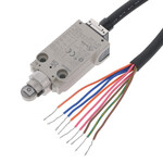 Wyłącznik krańcowy bezpieczeństwa,rolkowy,1NC/1NO,powolne działanie,kabel 1 m,wyprowadzenie pionowe