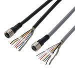Kabel do kurtyny bezpieczeństwa F3SJ-A/B,nadajnik + odbiornik,M12 8-pin,żeński,10 m