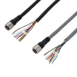 Kabel emiter + odbiornik do kurtyny bezpieczeństwa serii F3SJ-A/B,złącze M12 8-pin żeńskie,długość 7 m