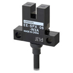 Czujnik fotomikroskopowy,typ szczelinowy,3,6 mm,kształt standardowy,L-ON,NPN,kabel 1 m