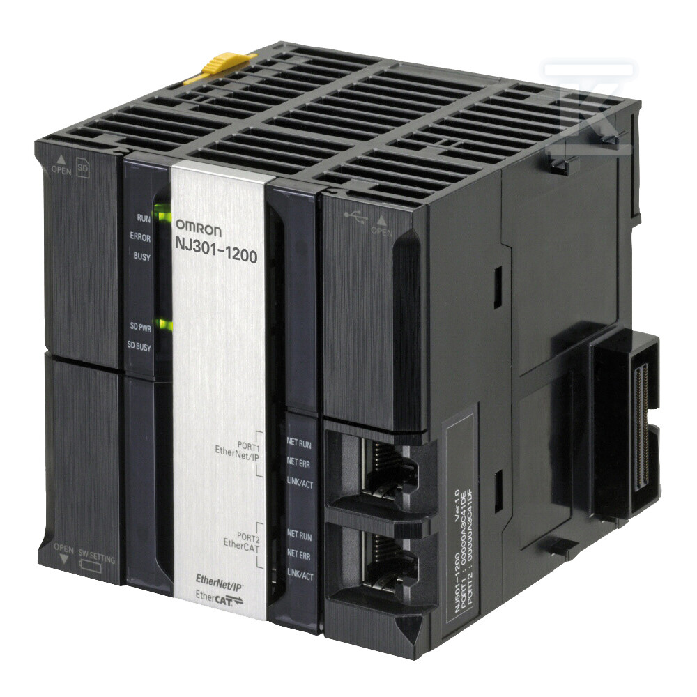 Sterownik PLC Sysmac NJ3 CPU, 5 MB - NJ301-1200