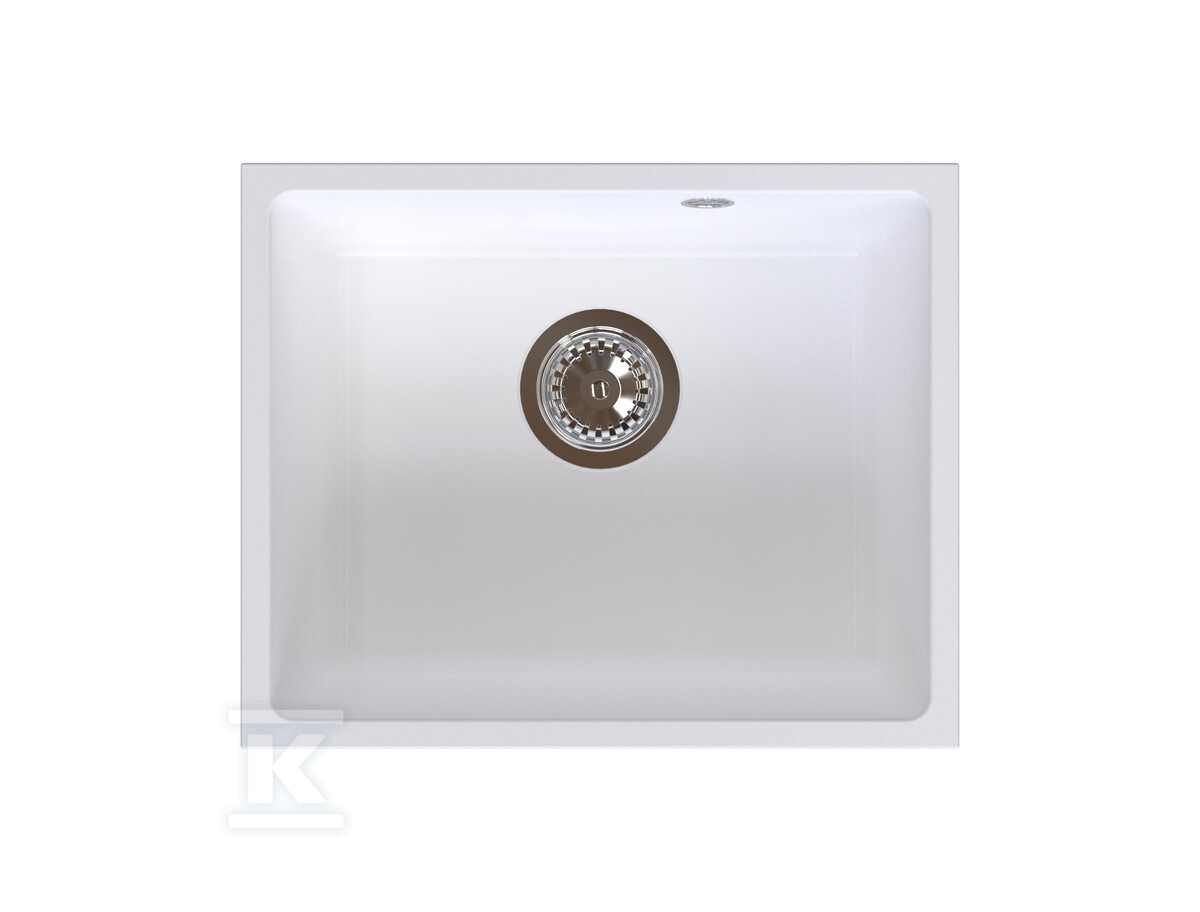 Zlewozmywak granitowy STAMPO 1-komorowy - DRGS1-U/38/46WH