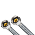 Wężyk w oplocie nylonowym GW/GW 1/2" GW 1/2" GW - 45 cm