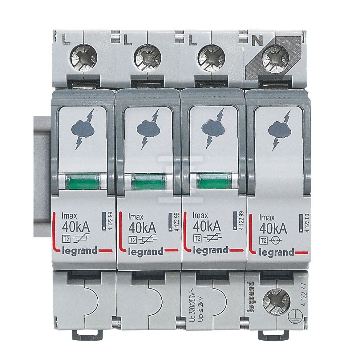Limitatore di sovratensione T2 40 KA - 412247