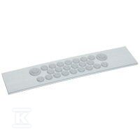 Placa de estribería metálica para XL3 - 020021