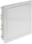 Podomietková rozvodnica RWN s kovovými dvierkami a lištou N+PE 1x12 modulová