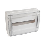 Surface-mounted distribution box XL3 125 transparent door