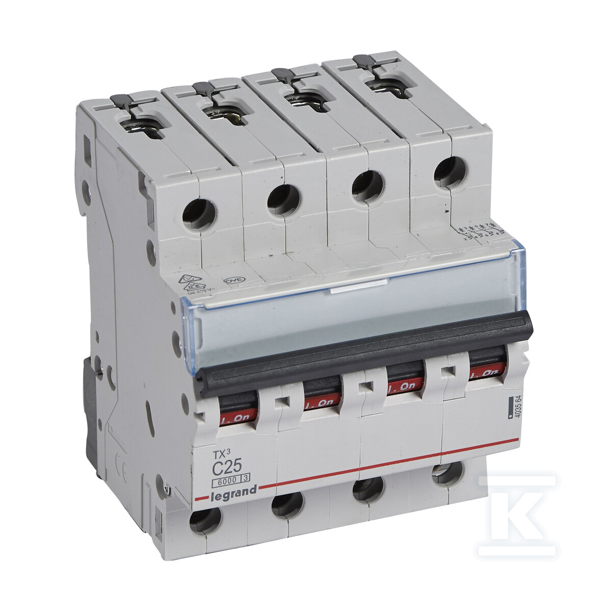 Interruptor automático S 304 4P C 25A - 403564