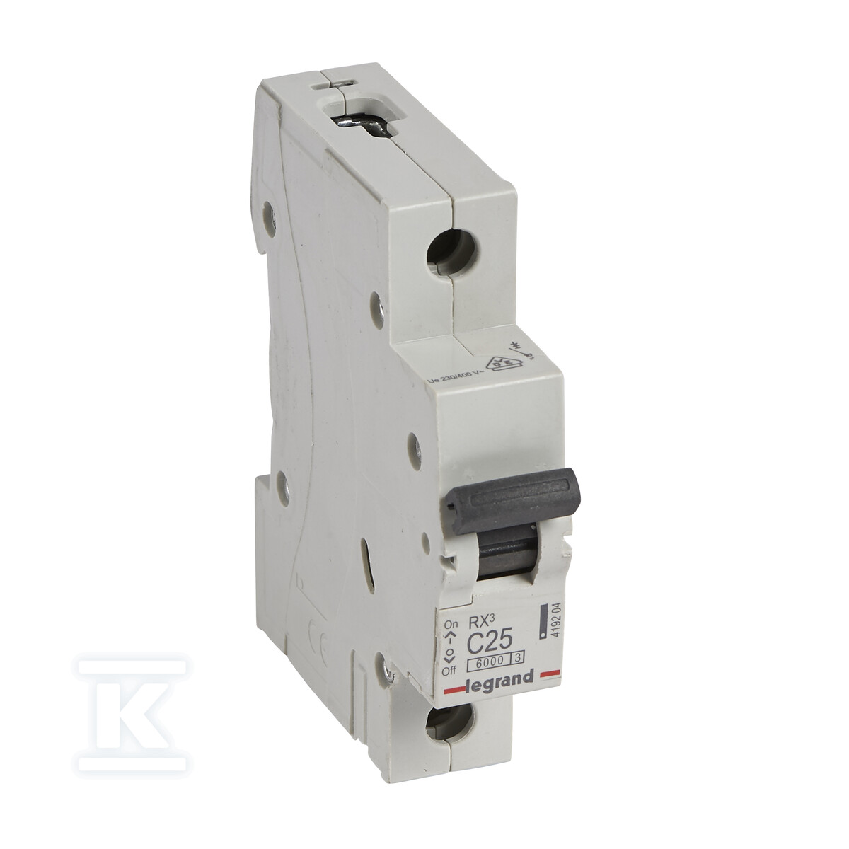 Prekidač struje RX3 1P C 25A 6000A - 419204