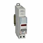 Bistable push button connector 1NC with red LED light 110/400V LP400