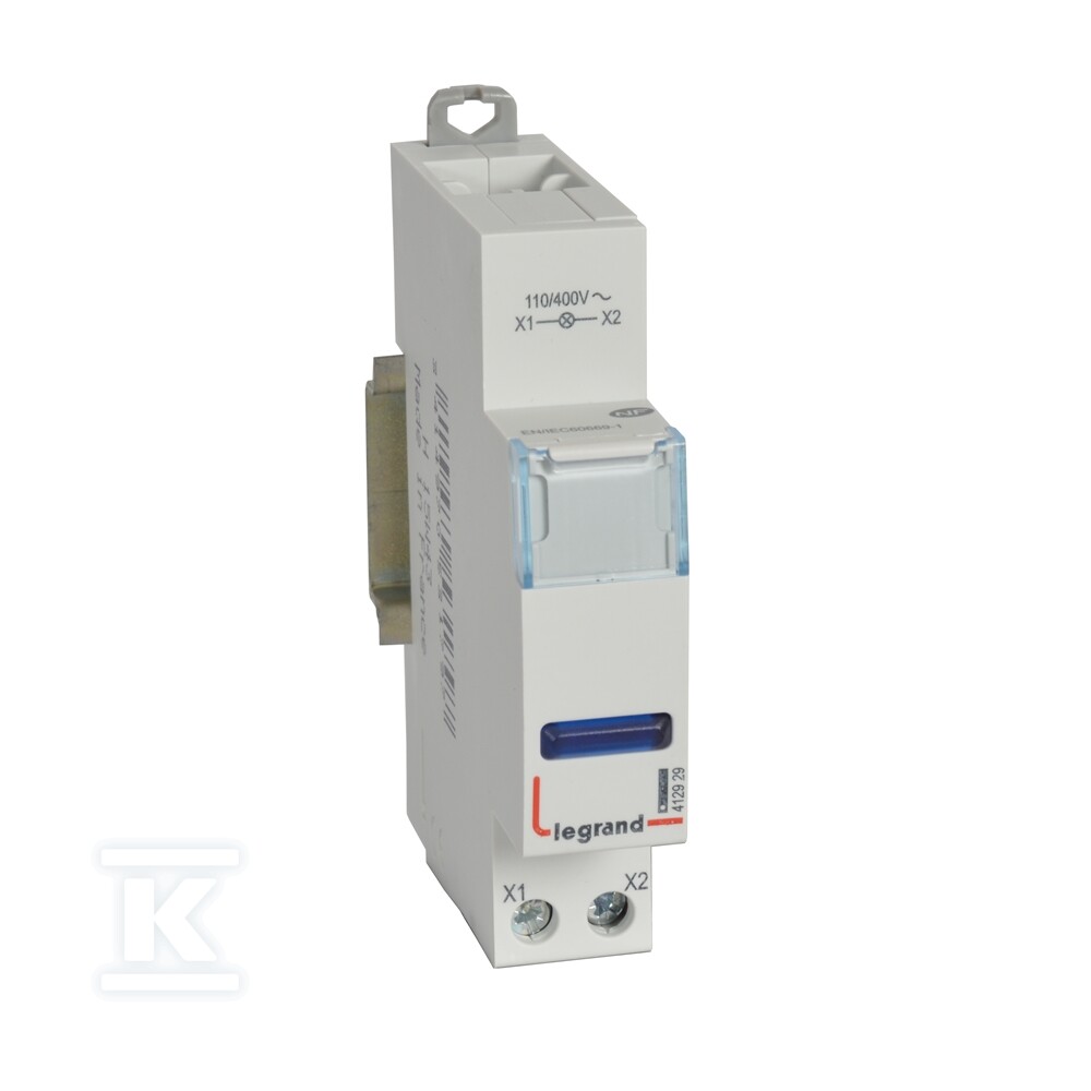 Lámpara LED individual azul 110/400V - 412929