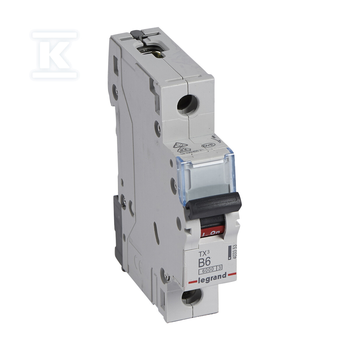 Disjuntor S 301 1P B 6A 6000A TX3 - 403353