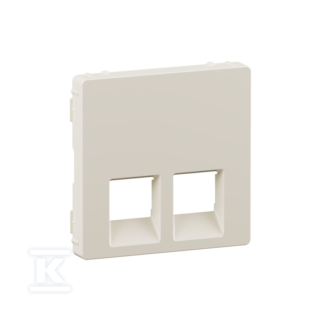VALENA LIFE 2XRJ45 krémszínű - 755421