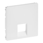 White VALENA LIFE RJ45 socket plate