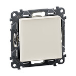NO/NC switch button cream 6 A - 250 V~ VALENA LIFE
