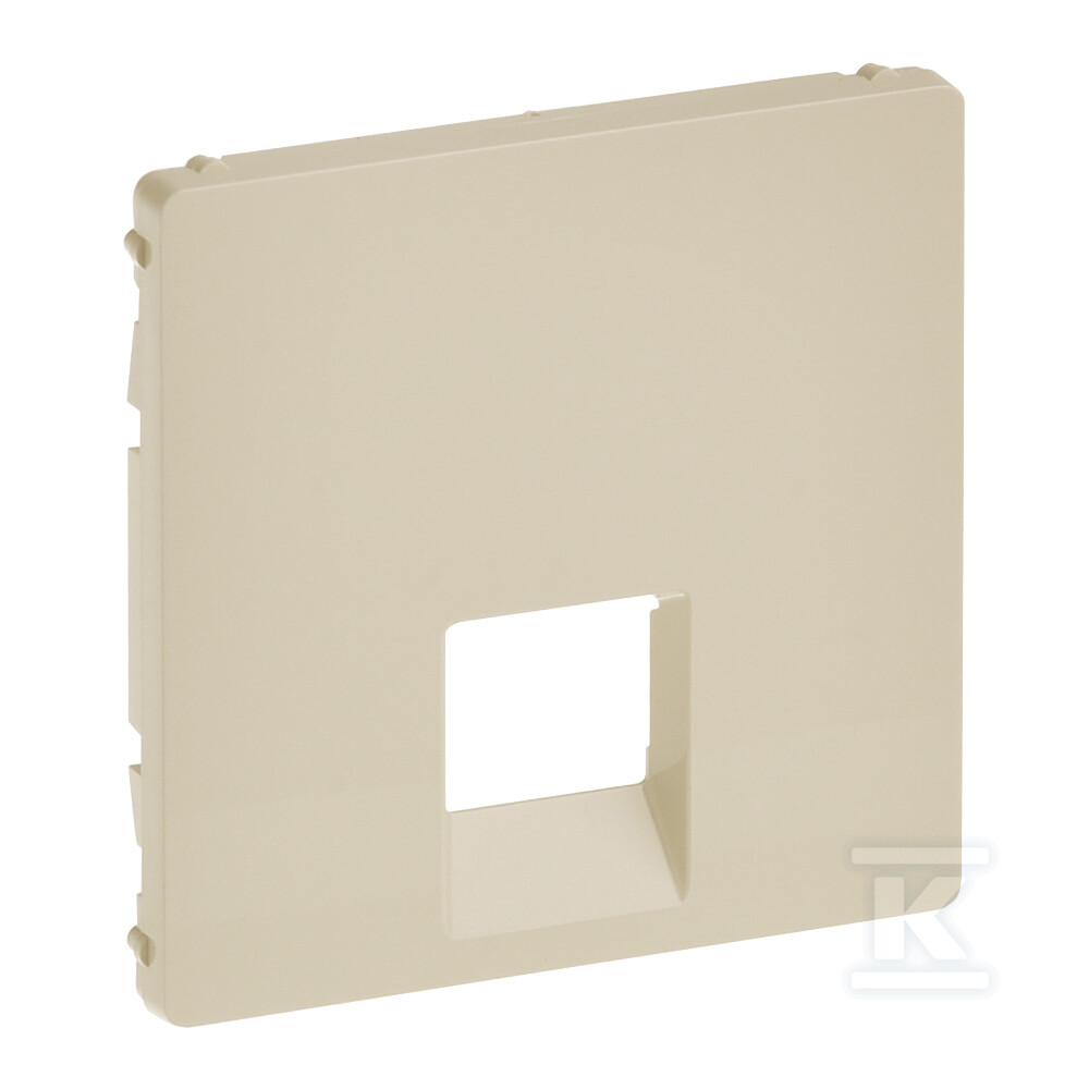 Kryt zásuvky RJ45 krémová VALENA LIFE - 755411
