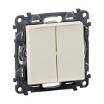 Interruptor unipolar color crema 10 AX - 250 V~ VALENA LIFE