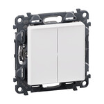 Double stair switch white 10 AX - 250 V~ VALENA LIFE