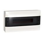 Boîtier de distribution en saillie PRACTIBOX S 1x18 porte transparente