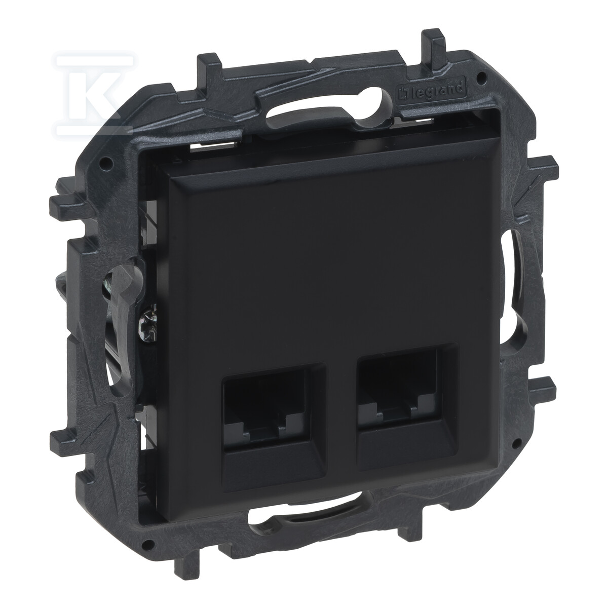 Tomada dupla 2xRJ45 cat. 5e UTP - cor - 863560B