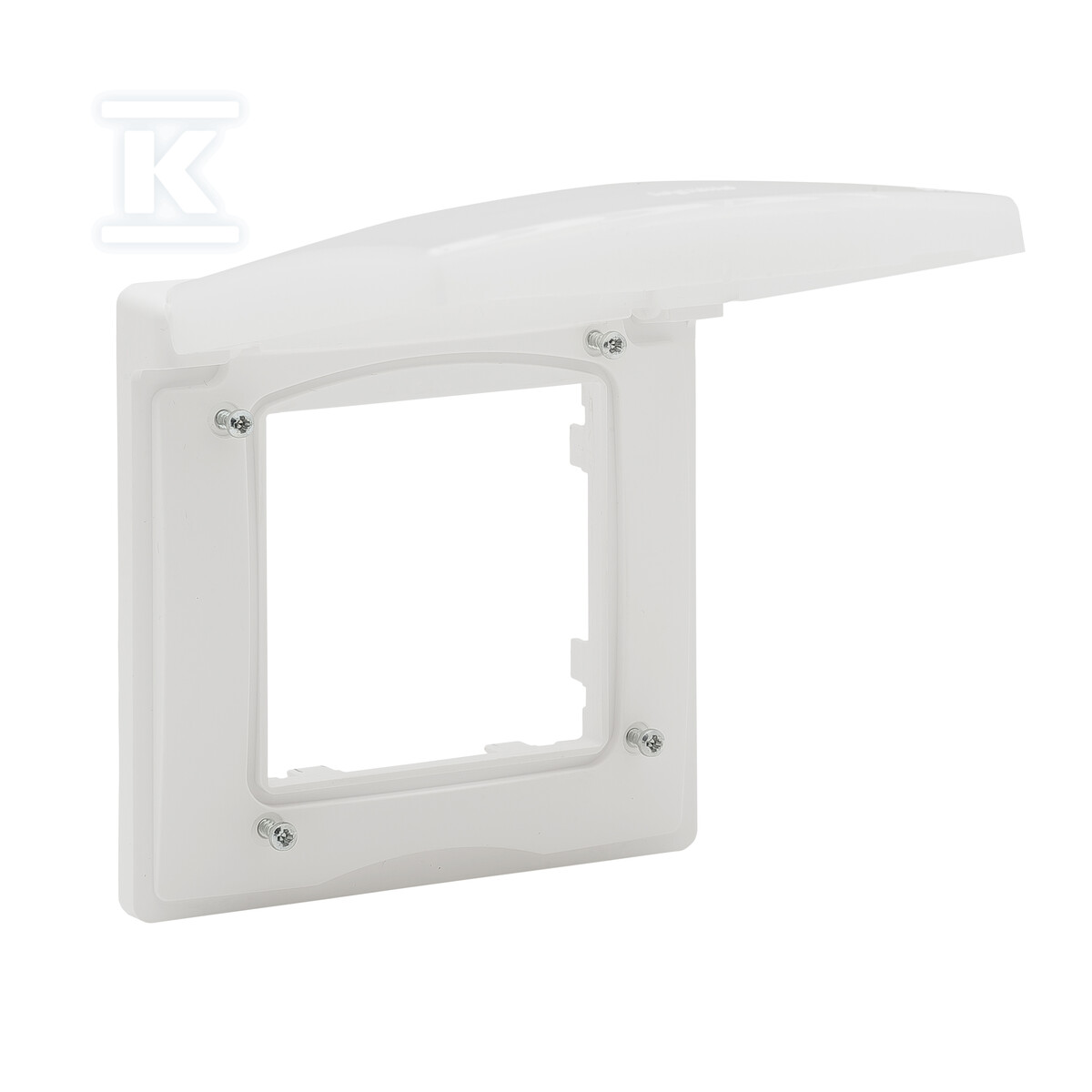 Moldura simples IP44 - cor branca, - 863196