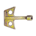 Clé spéciale métallique triangulaire externe 6,5 mm