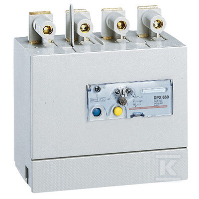 Blok różnicowoprądowy DPX 630 4P dolny - 026063
